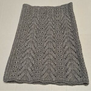 Luxton S-M Turtleneck Warmer Scarf Gray